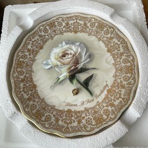 Remembering England’s Rose Collection Plate